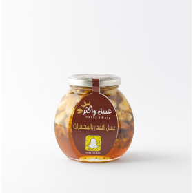 عسل سدر بالمكسرات ( كيلو )
